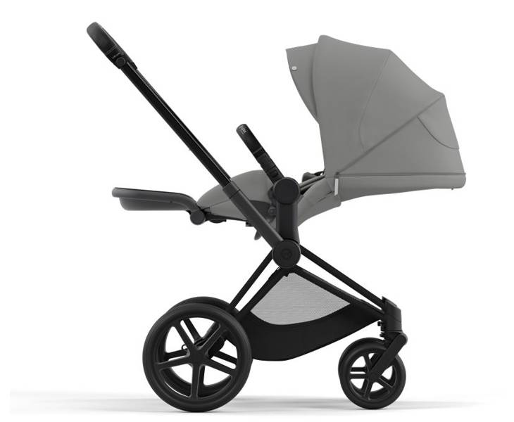 Cybex Priam 4.0 + Cloud Z I-size Matt black frame Soho Grey Детская коляска 3in1