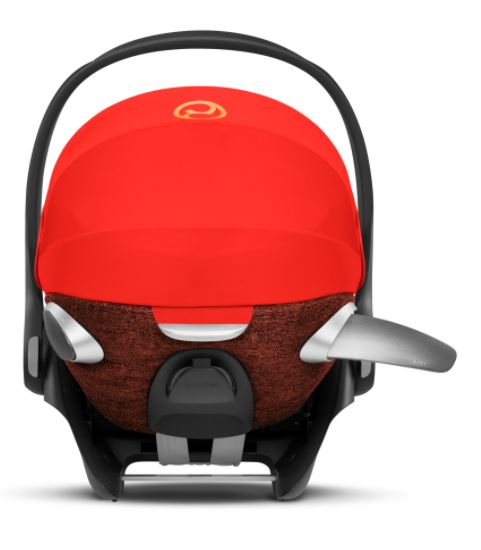 Cybex Priam 4.0 + Cloud Z2 I-size + Chrome black frame Rosenrot Red by Alec Voelkel Детская коляска 3in1