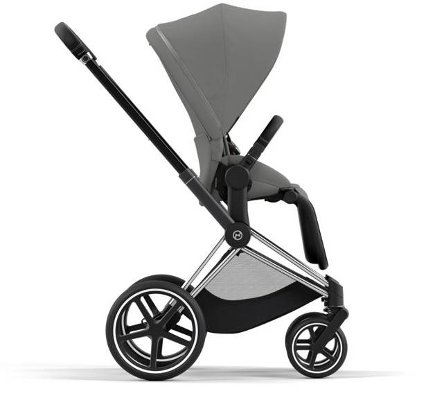 Cybex Priam 4.0 + Cloud Z2 I-size Chrome black frame Soho Grey Детская коляска 3in1