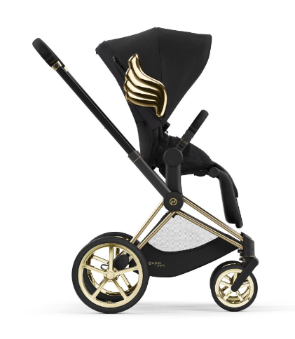 Cybex Priam 4.0 Jeremy Scott Wings Black Детская коляска 2in1