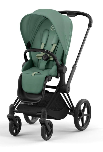 Cybex Priam 4.0 Leaf Green Matt Black frame Детская коляска 2in1