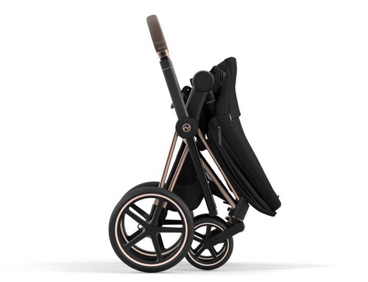 Cybex Priam 4.0 Onyx Black Conscious Eco Pastaigu Bloks - Pastaigu daļas auduma pārvalks