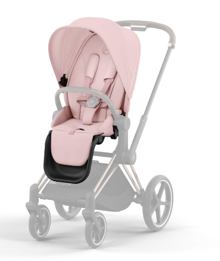 Cybex Priam 4.0 Peach Pink Chrome Black frame Детская коляска 2in1