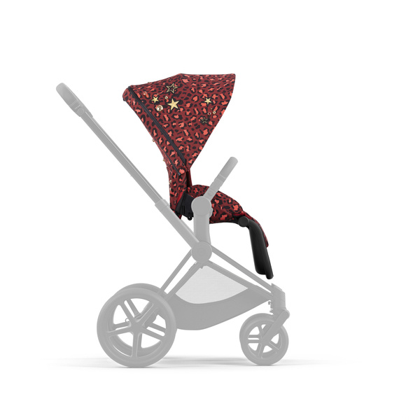 Cybex Priam 4.0 Rosenrot Red by Alec Voelkel Прогулочный Блок - Тканевый чехол для прогулочного блока