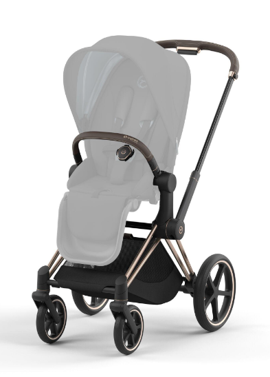 Cybex Priam 4.0 Spring Blossom Light Rose Gold frame Детская коляска 2in1