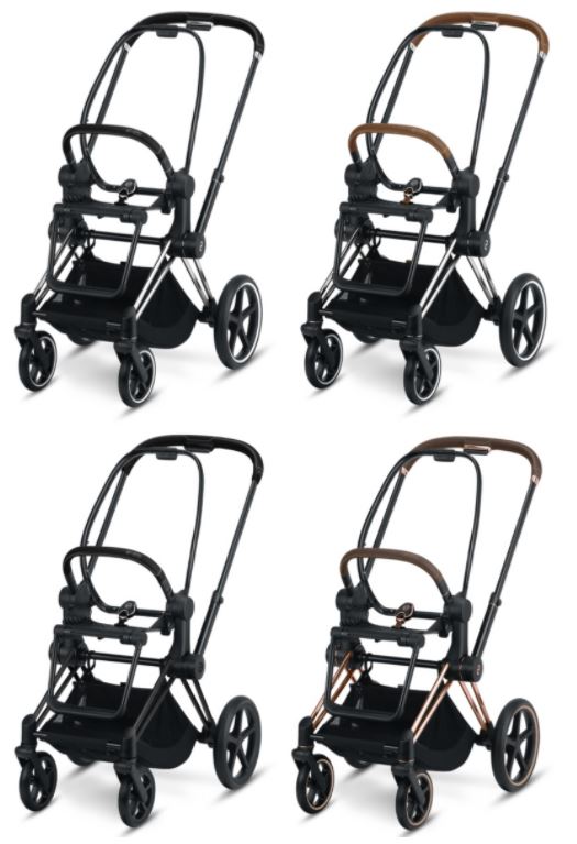 Cybex Priam Anna K + Matt black frame Kulbu Rati