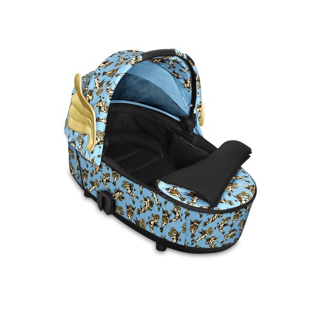 Cybex Priam Lux Cherub Blue by Jeremy Scott Люлька для коляски