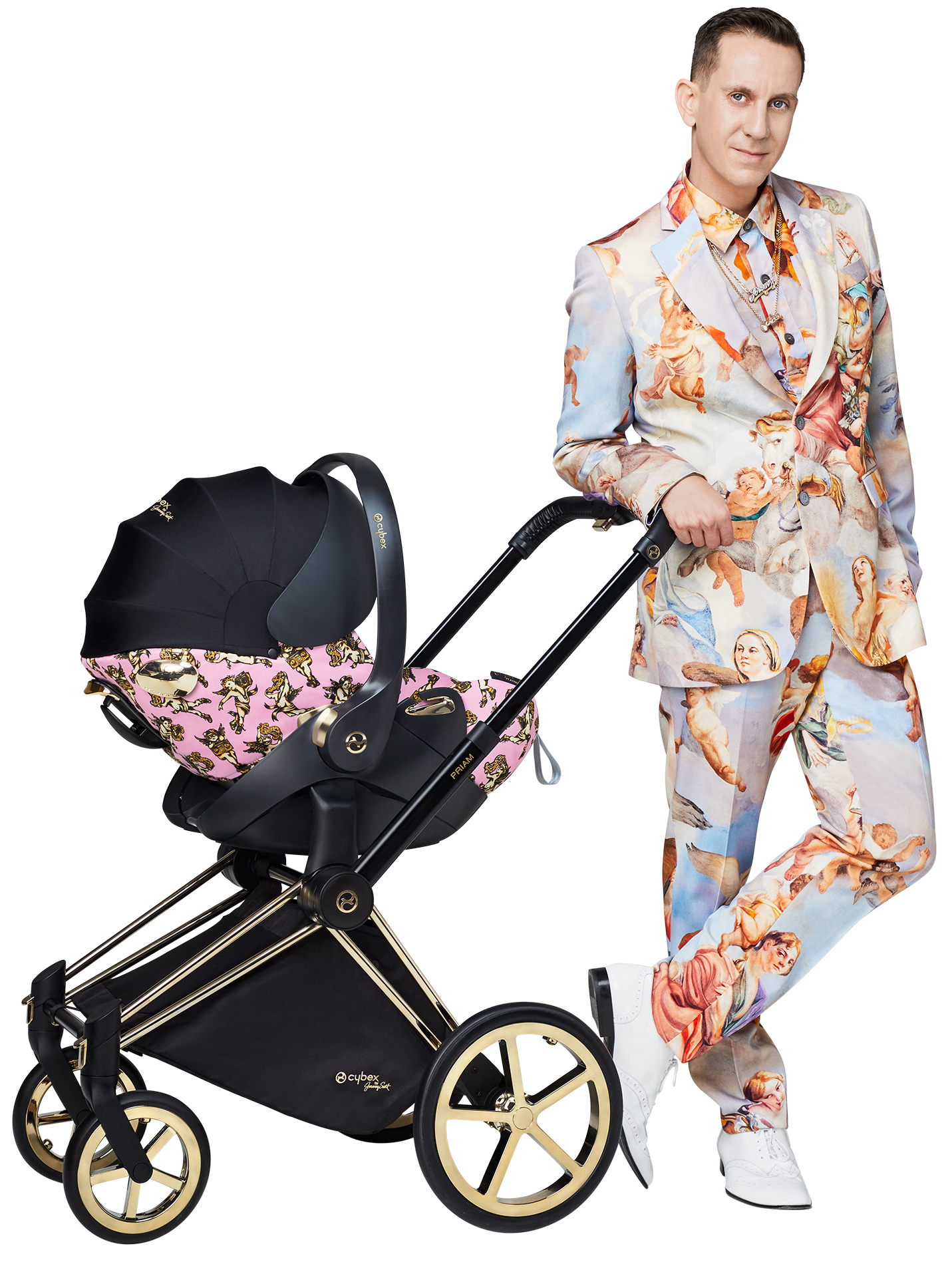 Jeremy scott hotsell stroller pink