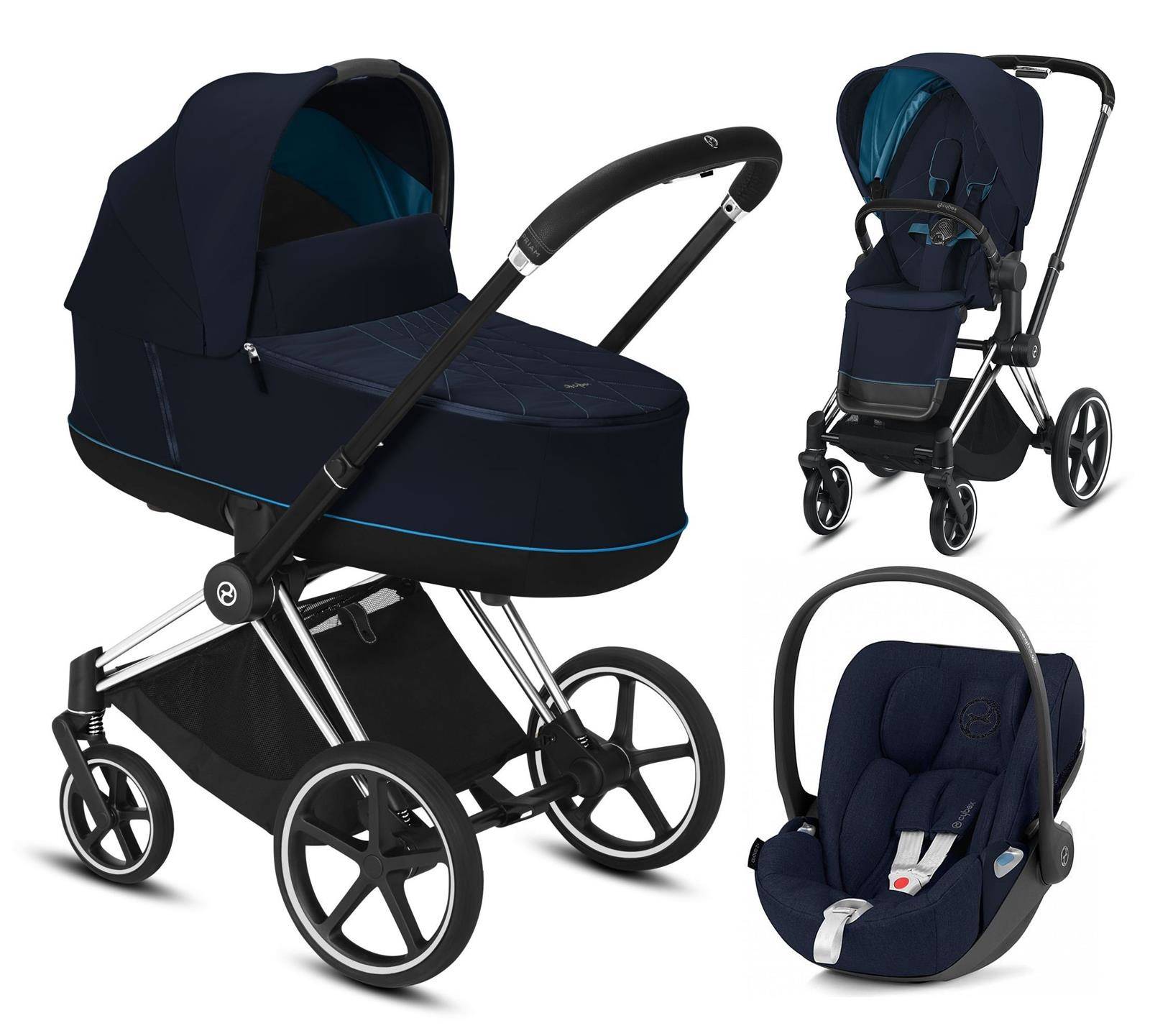 Cybex Priam Lux Nautical Blue Люлька для коляски