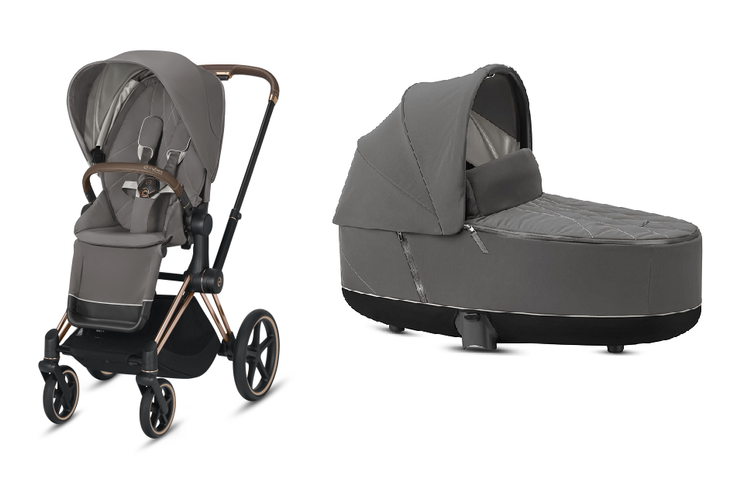 Cybex Priam Lux Soho Grey Люлька для коляски