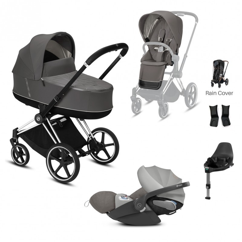 Cybex Priam Lux Soho Grey Люлька для коляски