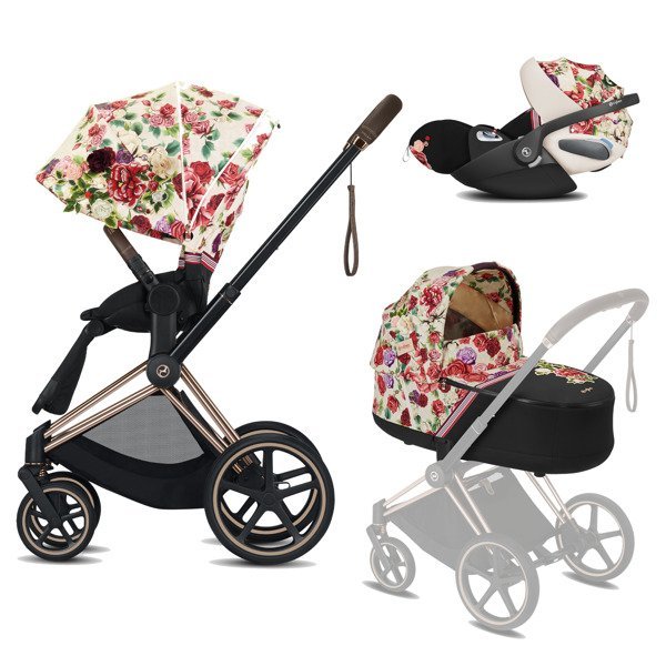 Cybex Priam Lux Spring Blossom Light Люлька для коляски