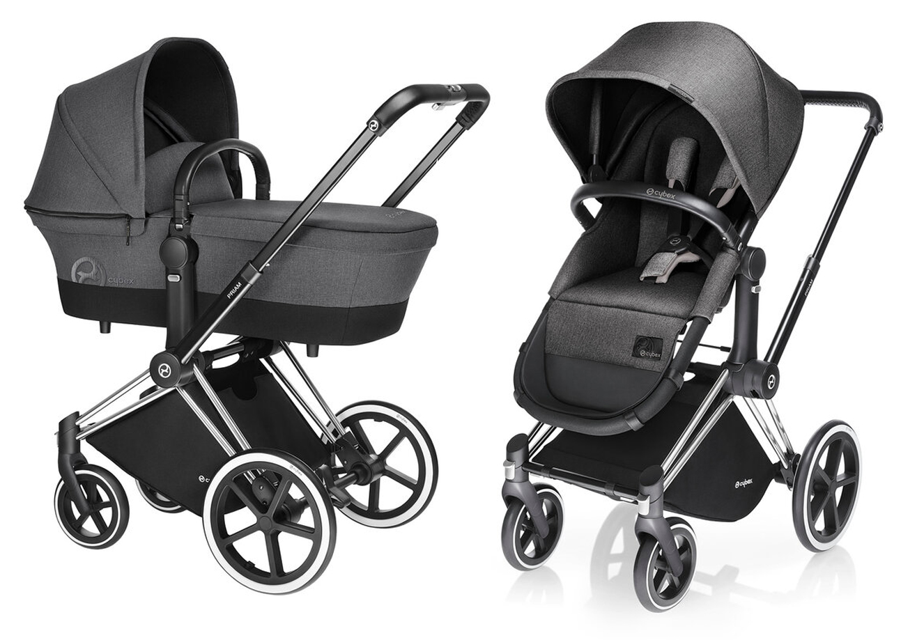 Cybex Priam Manhattan Grey Люлька для коляски