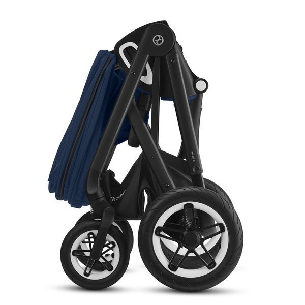 Cybex Talos S Lux Deep Black + Aton 5 Bērnu rati 3in1