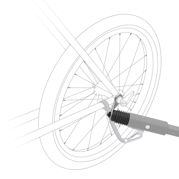 Cybex Zeno Bike Maliblue Sporta ratiņi Skriešanai Slēpošanai - Velo piekabe 4in1