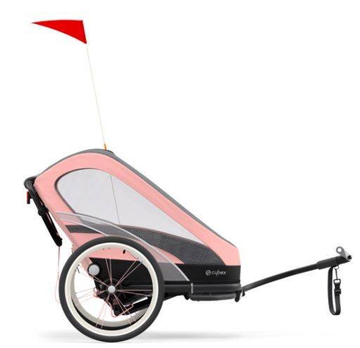 Cybex Zeno Silver Pink Прогулочный блок