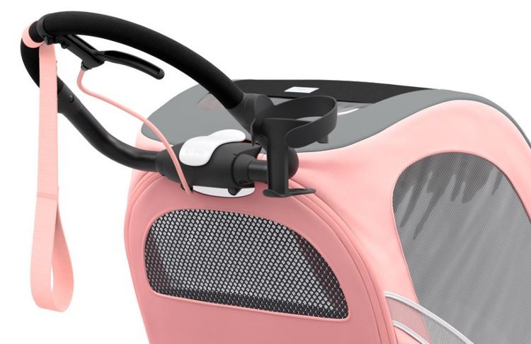 Cybex Zeno Silver Pink Прогулочный блок