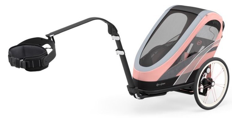 Cybex Zeno Silver Pink Прогулочный блок