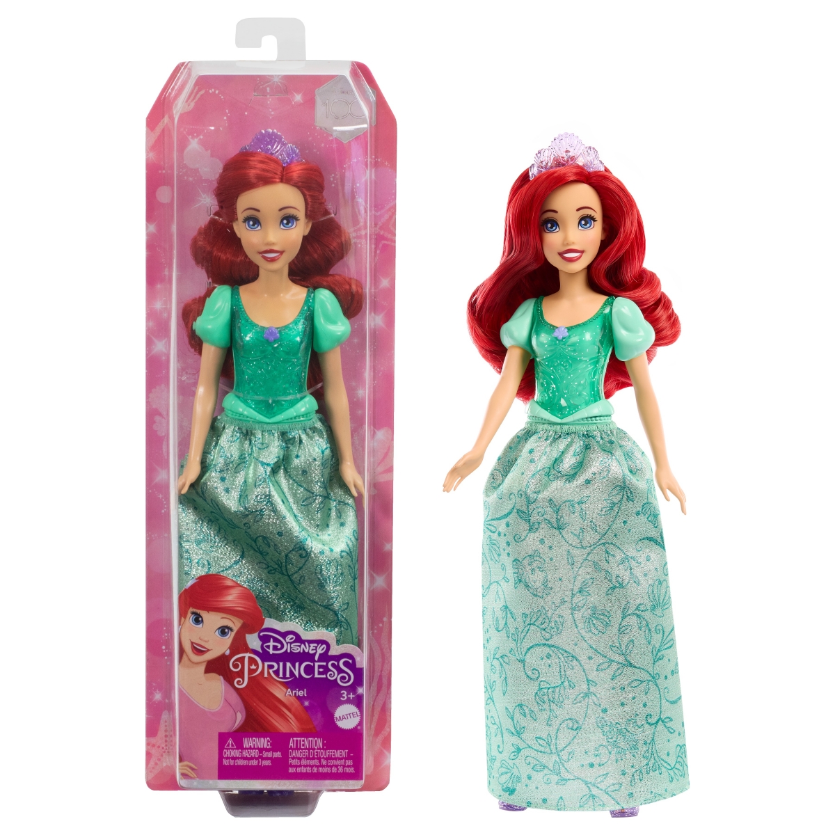 Disney Princess Fashion Core Doll Asst. Ariel Kукла HLW10