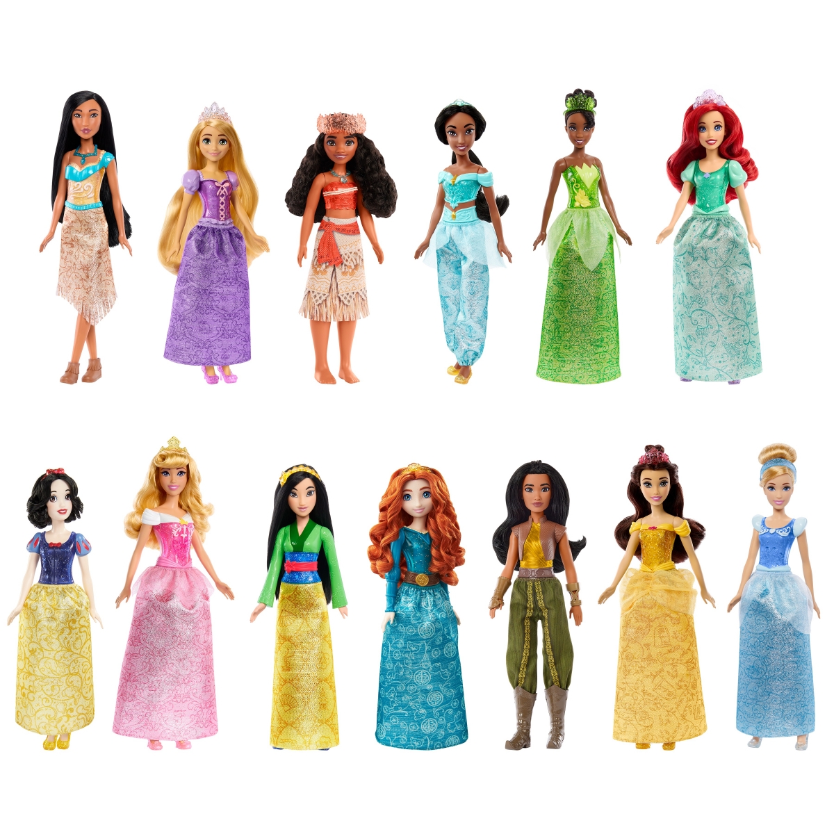 Disney Princess Fashion Core Doll Asst. Jasmine Kукла HLW12