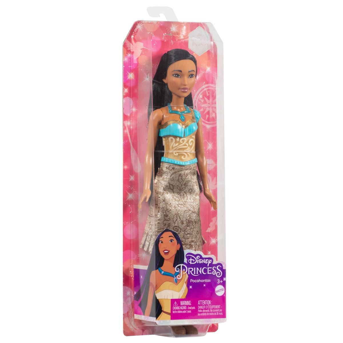 Disney Princess Fashion Core Doll Asst. Pochaontas Kукла HLW07