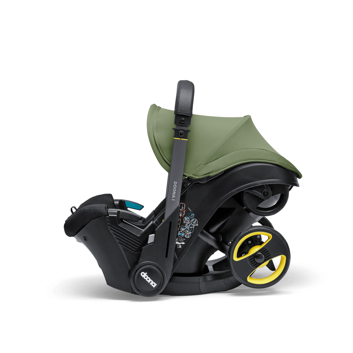 Doona I Infant Car Seat & Stroller Desert Green Autosēdeklis - ratiņi 2in1