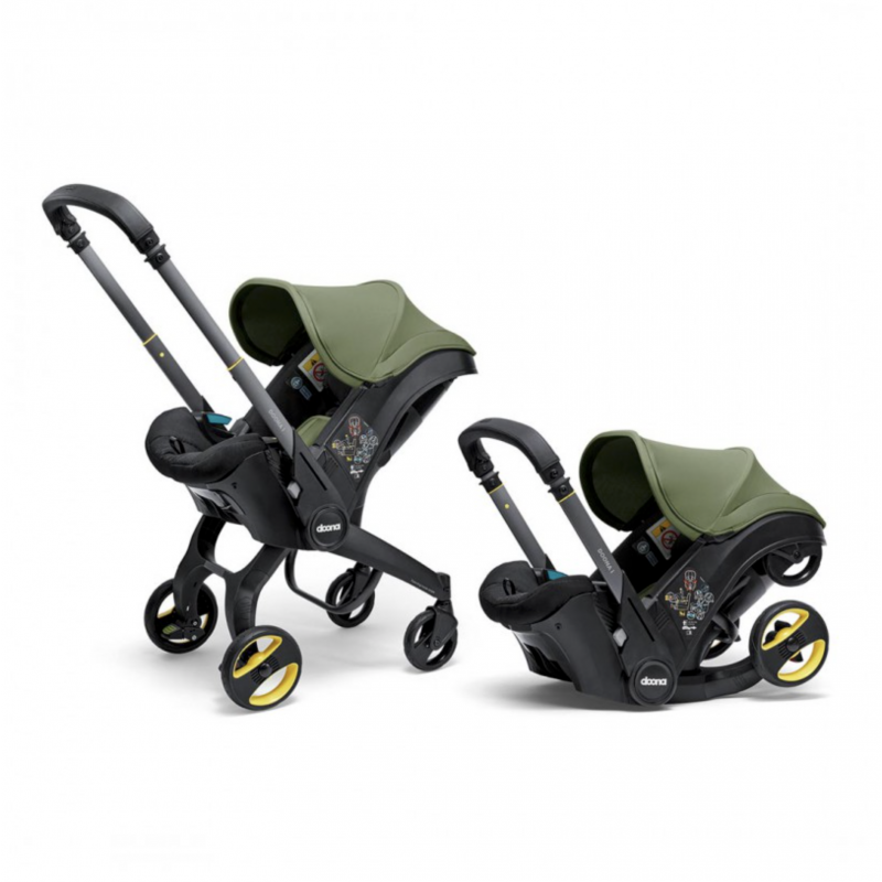 Doona + Infant Car Seat & Stroller Desert green Автокресло - Коляска 2в1