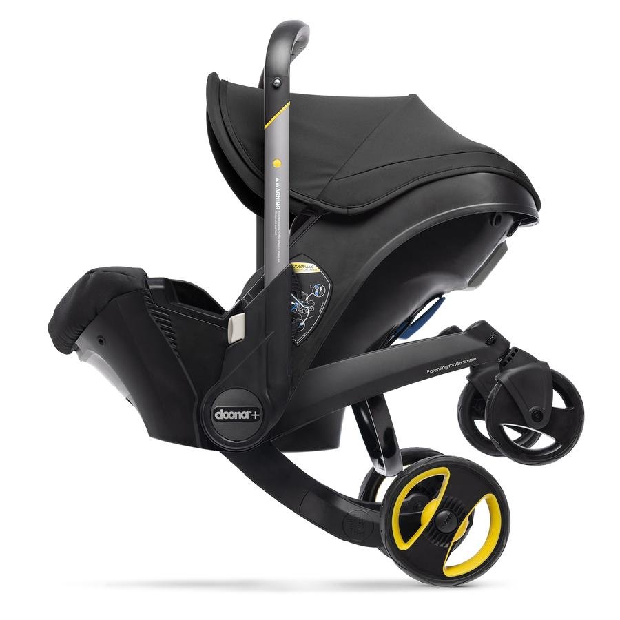 Doona I Infant Car Seat & Stroller Nitro Black Autosēdeklis - ratiņi 2in1