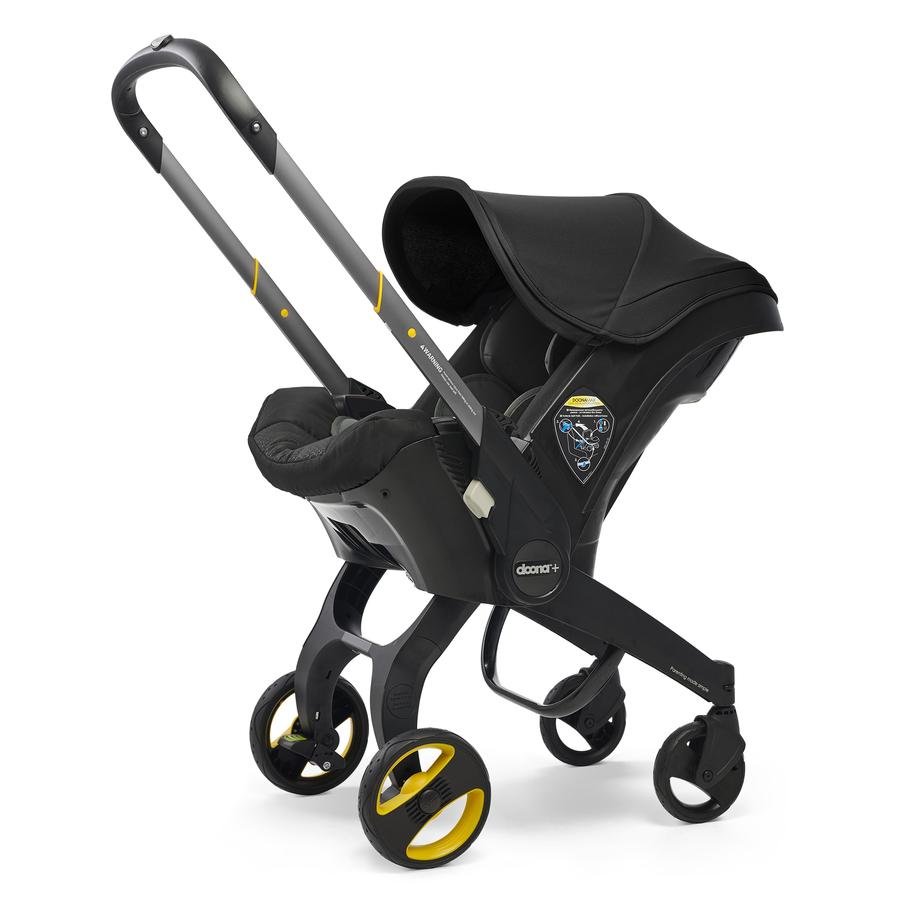 Doona I Infant Car Seat & Stroller Nitro Black Autosēdeklis - ratiņi 2in1