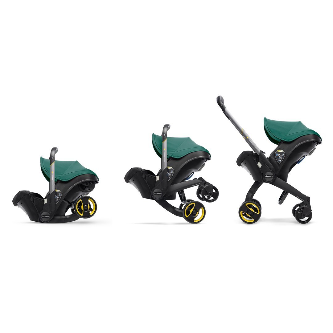 Doona + Infant Car Seat & Stroller Racing Green Автокресло - Коляска 2в1