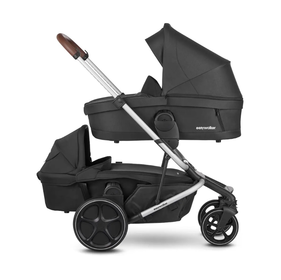 Easywalker Harvey 3 Shadow Black Bērnu rati 2in1