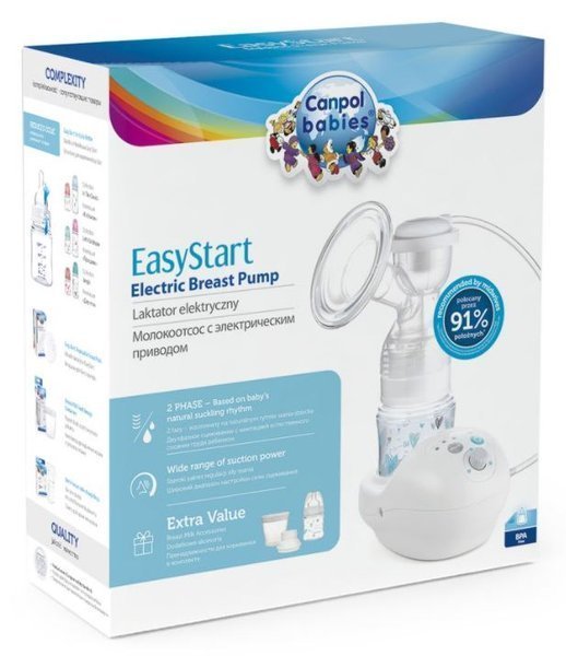 Электрический молокоотсос Canpol Babies EasyStart 12/201