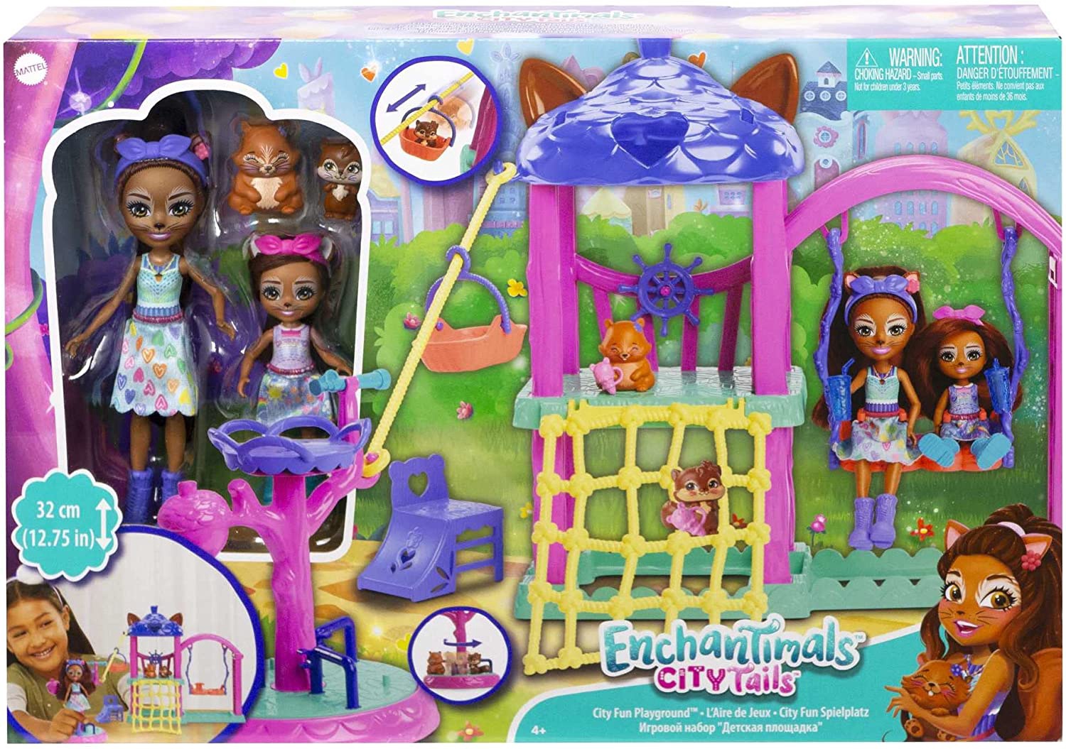 Enchantimals Urban Playground Playset Lelle HHC16