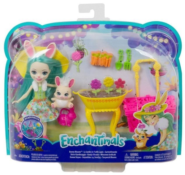 Enchantimals Wonderwood Bunny Blooms: Fluffy Bunny Mop