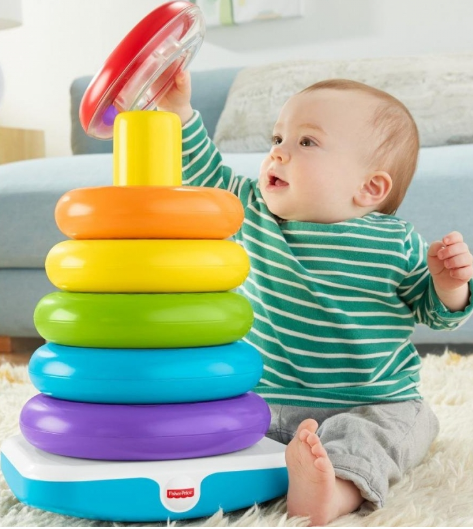 Fisher Price piramīda Tower Rock a Stack GJW15