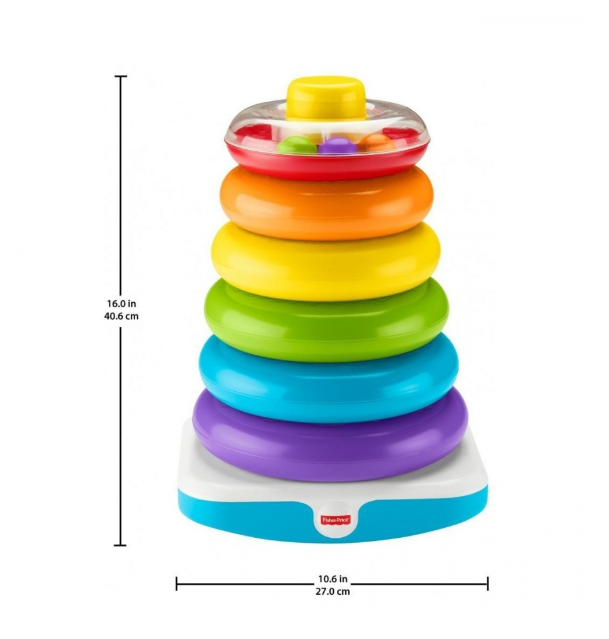 Fisher Price piramīda Tower Rock a Stack GJW15