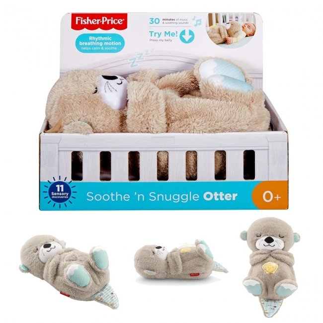 Fisher Price Soothe&Snuggle FXC66 Интерактивная Выдра для сна