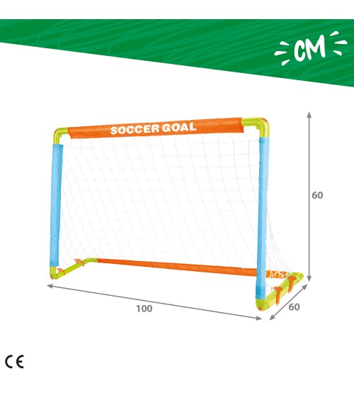 Futbola vārti 100x60x60 cm CB47692