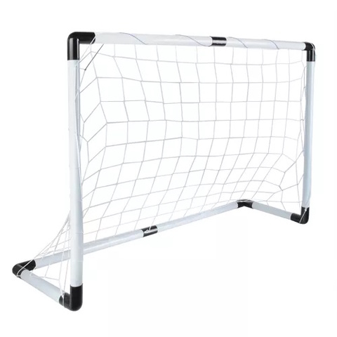 Futbola vārti 120x80 cm ar bumbu un pumpi 23459