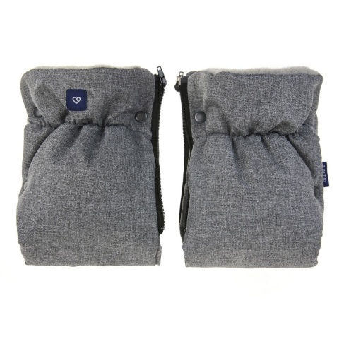 Спальный мешок+муфта iGROW 4.0 Grey Wool Premium Melange Grey