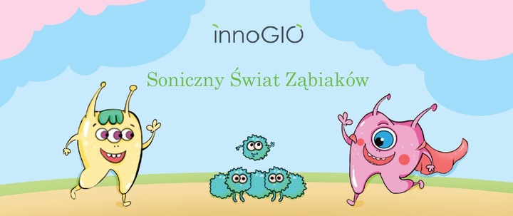 Innogio Giorabbit Pink Elektriskā zobu birste 2-12 gadi