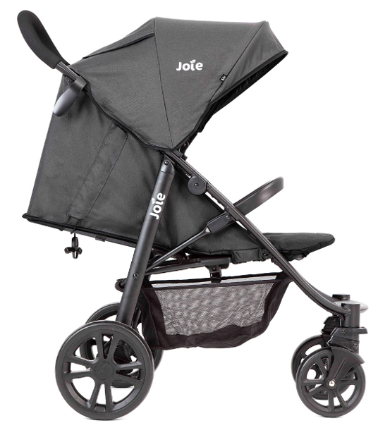 Joie Litetrax E-Light Coal Sporta ratiņi