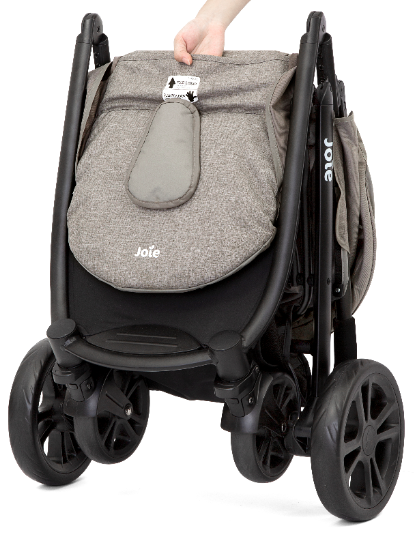 Joie Litetrax E-Light Grey Flannel Sporta ratiņi