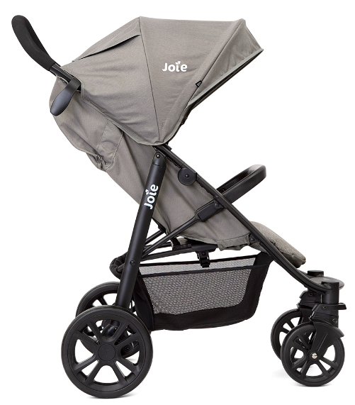 Joie Litetrax E-Light Grey Flannel Sporta ratiņi