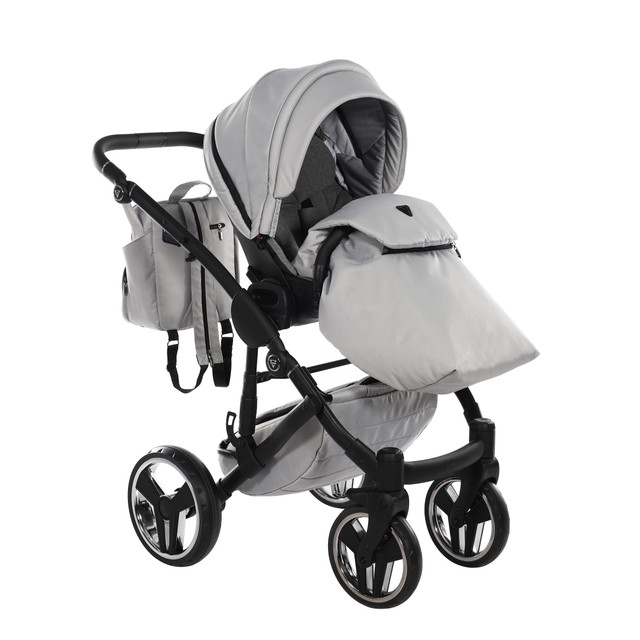 Junama Basic 06 Grey mist Детская коляска 2in1