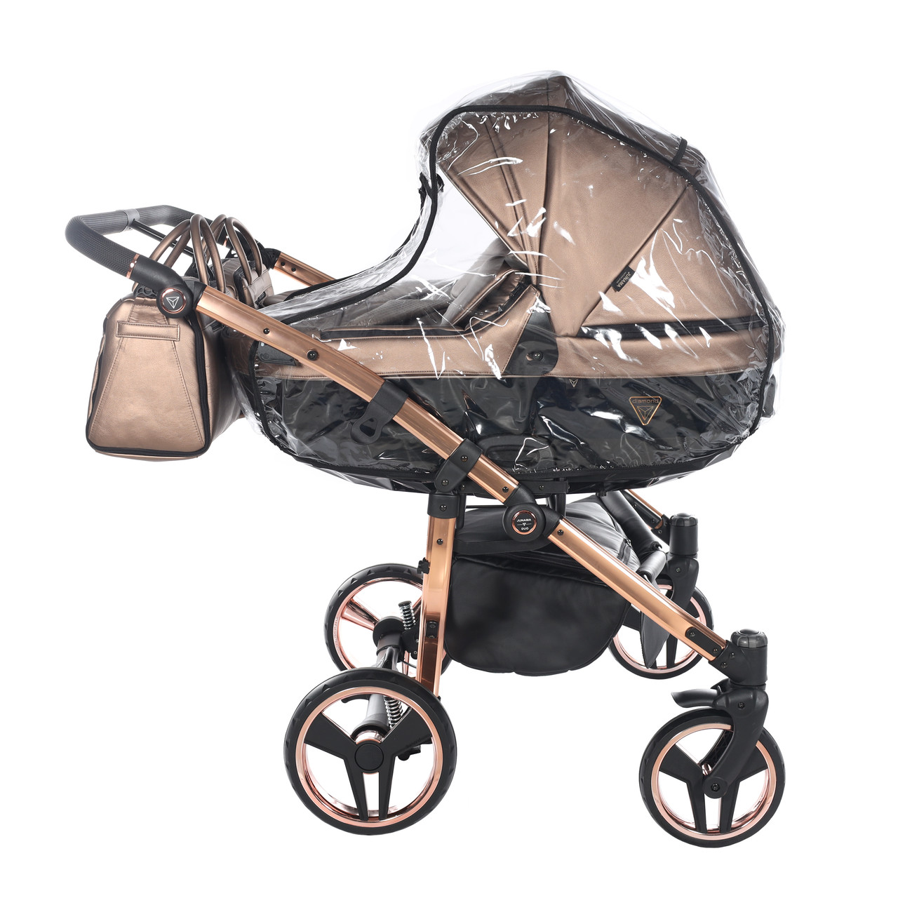 Junama Fluo Line Duo 03 Bronze Коляска для двойняшек 2in1