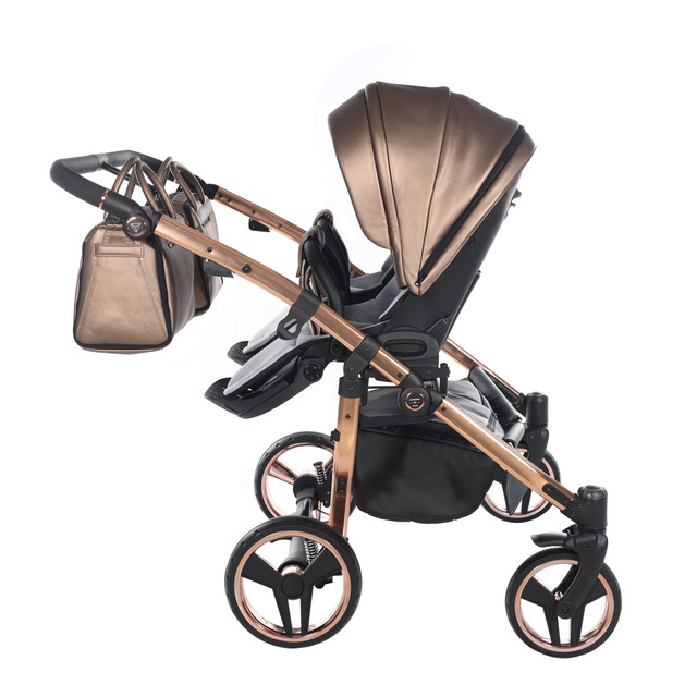 Junama Fluo Line Duo 03 Bronze Коляска для двойняшек 2in1