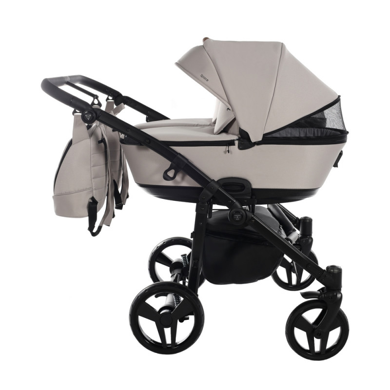 Junama Space Duo 02 Beige Коляска для двойняшек 2in1