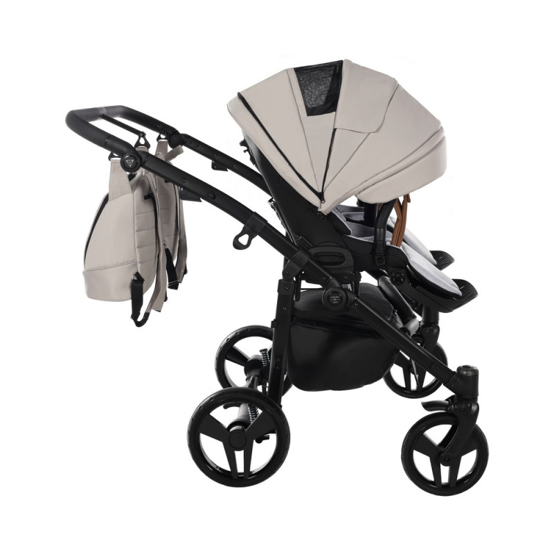 Junama Space Duo 02 Beige Коляска для двойняшек 2in1