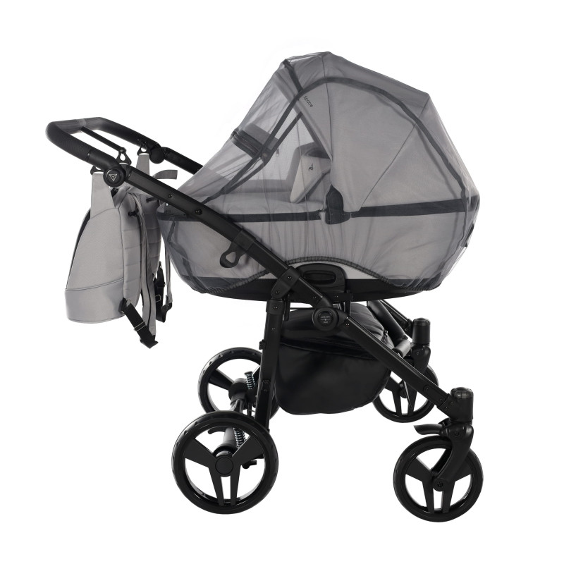 Junama Space Duo 01 Grey Коляска для двойняшек 2in1